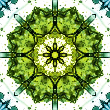 Kusursuz desen. Ukrayna deseni. Mavi sarı.