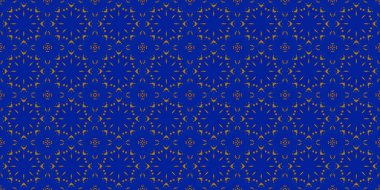 Kusursuz desen. Ukrayna deseni. Mavi sarı