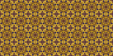 Kusursuz desen. Ukrayna deseni. Mavi sarı