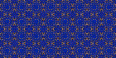 Kusursuz desen. Ukrayna deseni. Mavi sarı