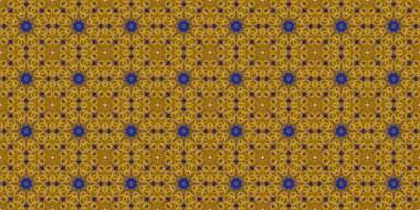 Kusursuz desen. Ukrayna deseni. Mavi sarı