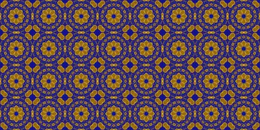 Kusursuz desen. Ukrayna deseni. Mavi sarı