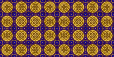 Kusursuz desen. Ukrayna deseni. Mavi sarı