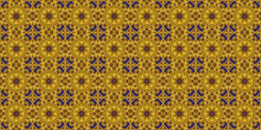 Kusursuz desen. Ukrayna deseni. Mavi sarı