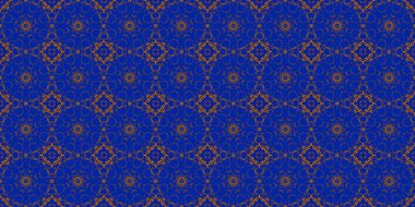 Kusursuz desen. Ukrayna deseni. Mavi sarı