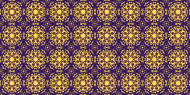 Kusursuz desen. Ukrayna deseni. Mavi sarı