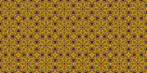 seamless pattern. Ukrainian pattern. Blue yellow