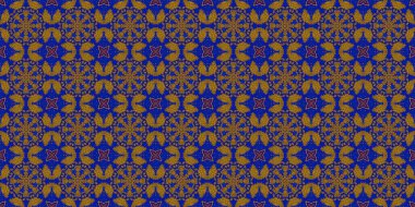 Kusursuz desen. Ukrayna deseni. Mavi sarı