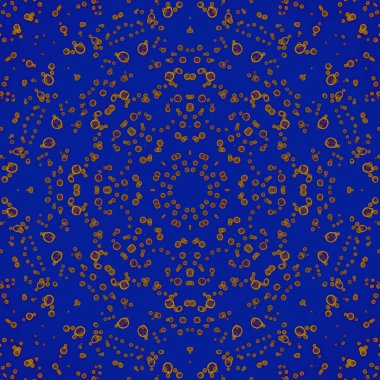 Kusursuz desen. Ukrayna deseni. Mavi sarı.