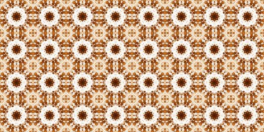 Kahve ve kola ile kusursuz desen. Altın desen