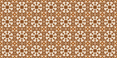 Kahve ve kola ile kusursuz desen. Altın desen