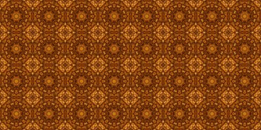 Kahve ve kola ile kusursuz desen. Altın desen