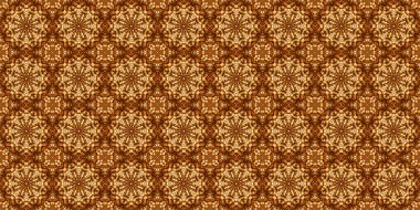 Kahve ve kola ile kusursuz desen. Altın desen