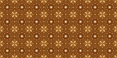 Kahve ve kola ile kusursuz desen. Altın desen