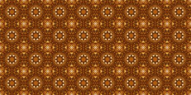 Kahve ve kola ile kusursuz desen. Altın desen