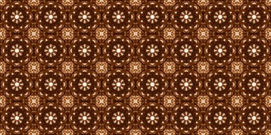 Kahve ve kola ile kusursuz desen. Altın desen