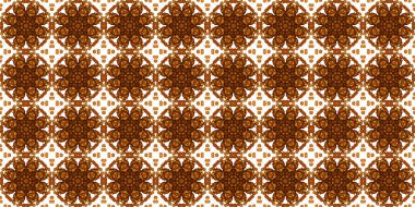 Kahve ve kola ile kusursuz desen. Altın desen