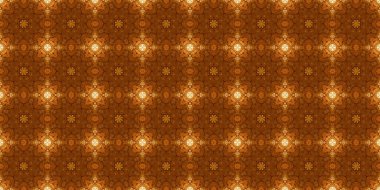 Kahve ve kola ile kusursuz desen. Altın desen