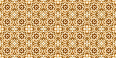 Kahve ve kola ile kusursuz desen. Altın desen