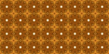 Kahve ve kola ile kusursuz desen. Altın desen