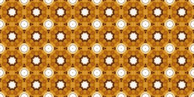 Kahve ve kola ile kusursuz desen. Altın desen