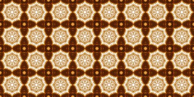 Kahve ve kola ile kusursuz desen. Altın desen