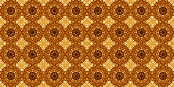 Seamless Pattern Coffee Cola Gold Texture — Stock Photo, Image