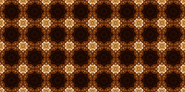 Seamless Pattern Coffee Cola Gold Texture — Stockfoto