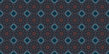 Kusursuz geometrik çiçek deseni. Boşluk dokusu
