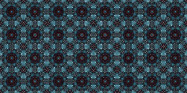 Kusursuz geometrik çiçek deseni. Boşluk dokusu