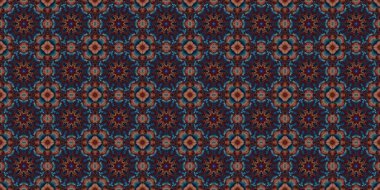 Kusursuz geometrik çiçek deseni. Boşluk dokusu