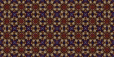 Kusursuz geometrik çiçek deseni. Boşluk dokusu