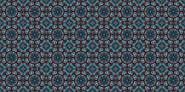 Kusursuz geometrik çiçek deseni. Boşluk dokusu