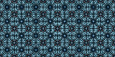 Kusursuz geometrik çiçek deseni. Boşluk dokusu