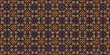 Kusursuz geometrik çiçek deseni. Boşluk dokusu