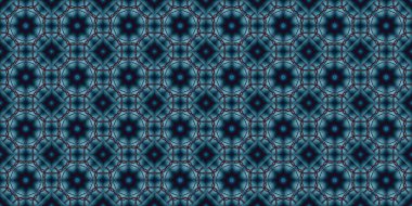 Kusursuz geometrik çiçek deseni. Boşluk dokusu