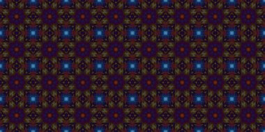 Kusursuz geometrik çiçek deseni. Boşluk dokusu