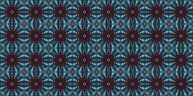 Kusursuz geometrik çiçek deseni. Boşluk dokusu