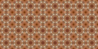 Kusursuz geometrik çiçek deseni. Boşluk dokusu