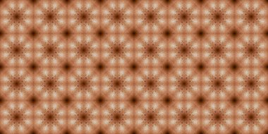 Kusursuz geometrik çiçek deseni. Boşluk dokusu