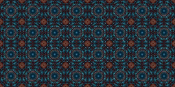 Бесшовный Узор Геометрических Цветов Космическая Текстура — стоковое фото