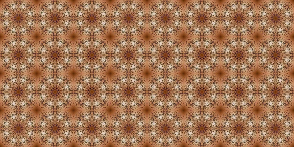 幾何学的な花のシームレスなパターン 空間の質感 — ストック写真