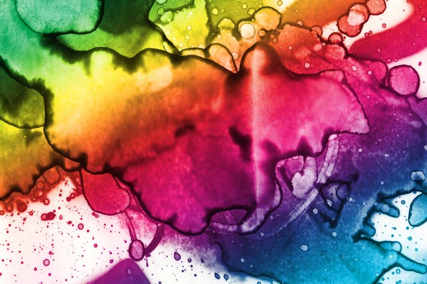 Abstract Colored Rainbow Background Watercolor Texture — Stock Photo, Image