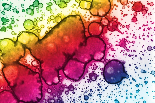 Abstract Colored Rainbow Background Watercolor Texture — Stock Photo, Image