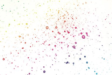 Soyut renkli gökkuşağı arkaplanı. Suluboya dokusu