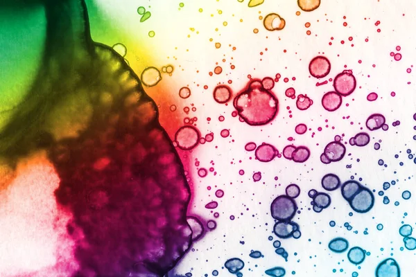 Abstract Colored Rainbow Background Watercolor Texture — ストック写真