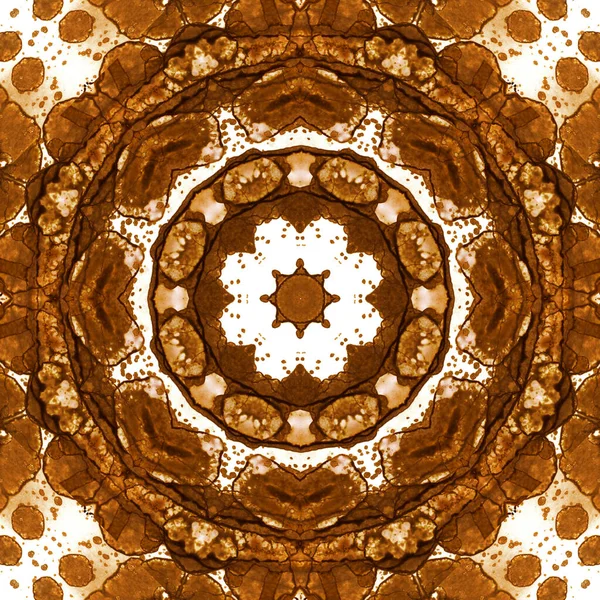 Seamless pattern with coffee and cola. Gold texture.