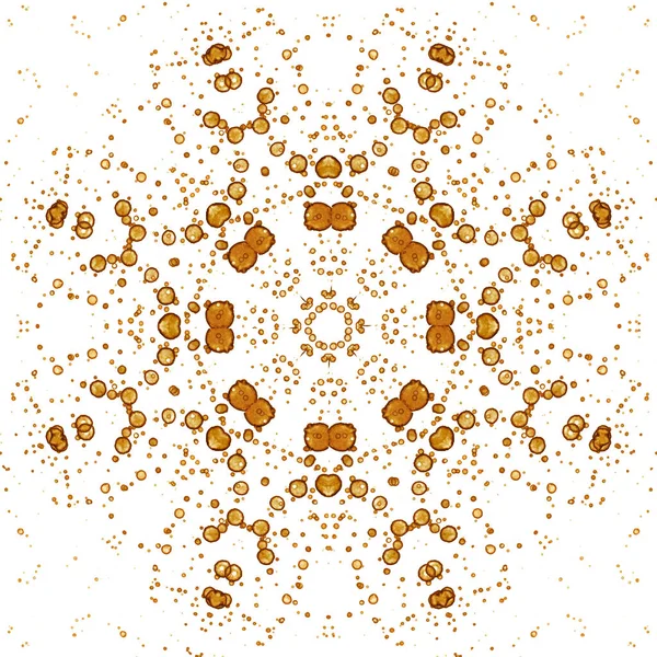 Naadloos Patroon Met Koffie Cola Gouden Textuur — Stockfoto