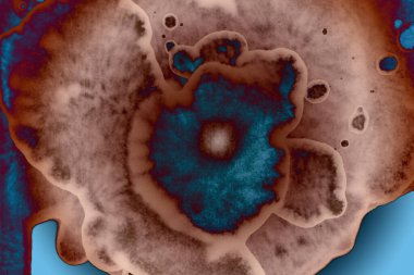 Soyut sanat alanı dokusu. Moda geçmişi. Gezegenler ve galaksiler