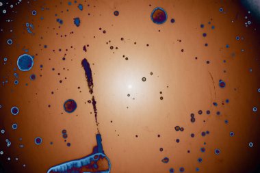 Soyut sanat alanı dokusu. Moda geçmişi. Gezegenler ve galaksiler